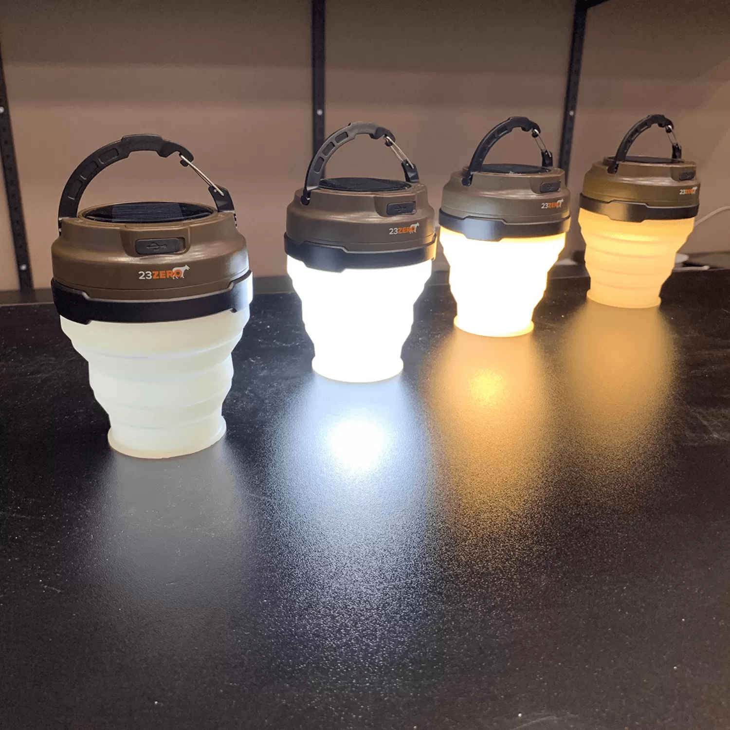 23Zero - LED SOLAR TENT LIGHT