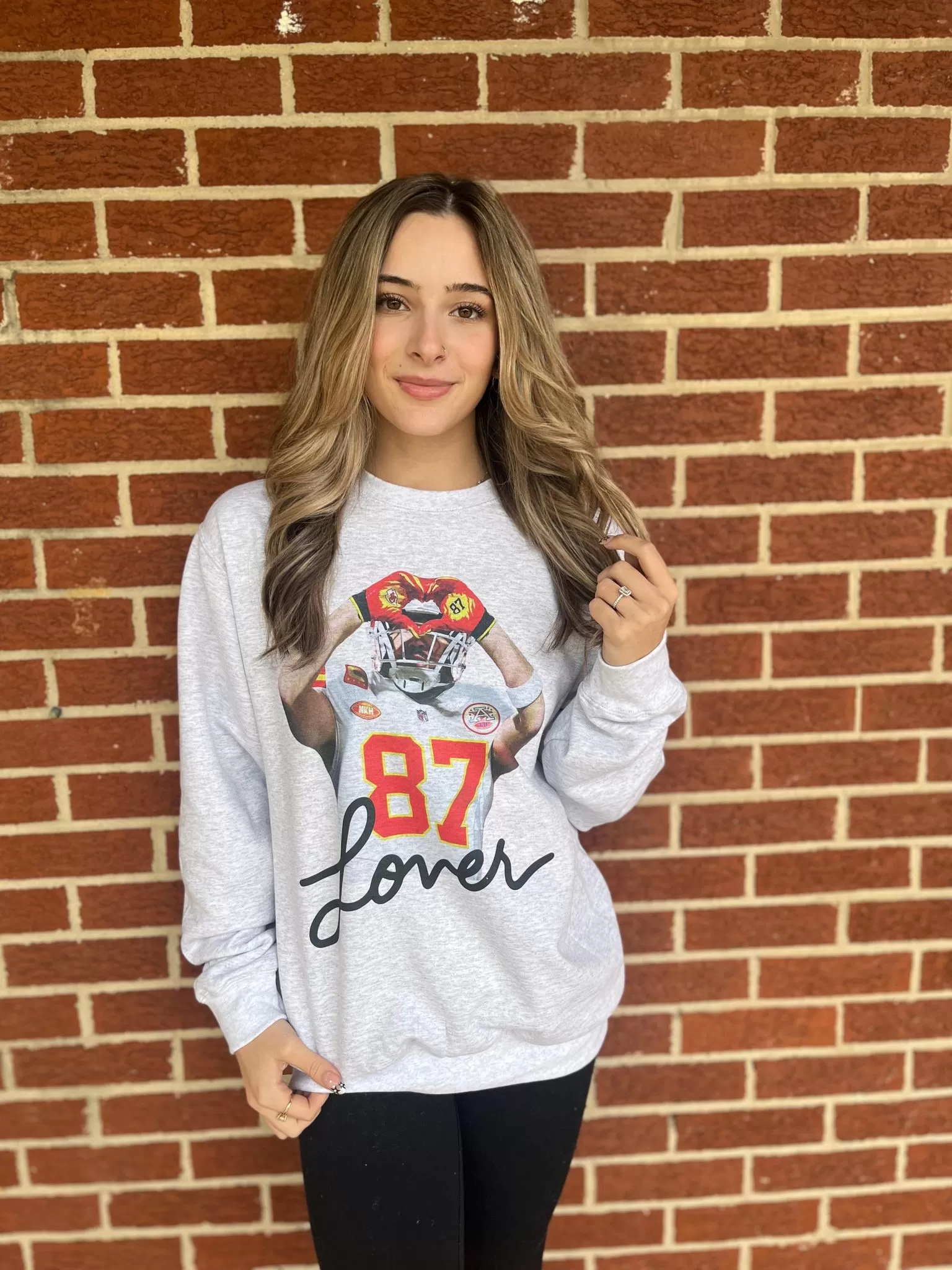 87 Lover Heart Sweatshirt