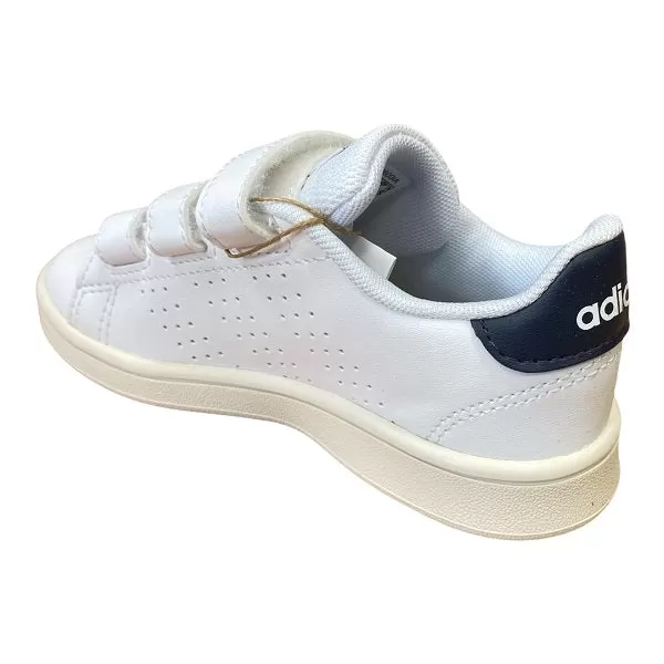 Adidas children's sneakers with tear-off Advantage C FW2589 white-ink blue