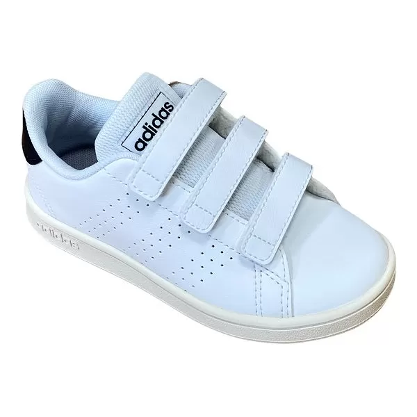 Adidas children's sneakers with tear-off Advantage C FW2589 white-ink blue