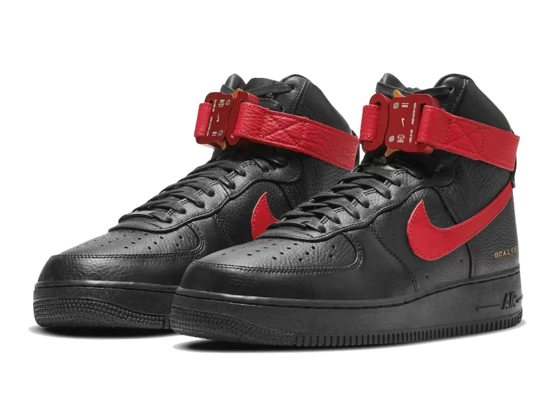 Air Force 1 High Alyx Black University Red