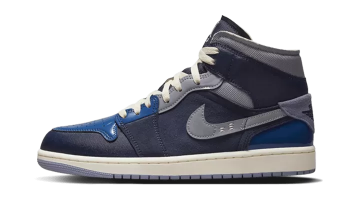 Air Jordan 1 Mid SE Craft Obsidian