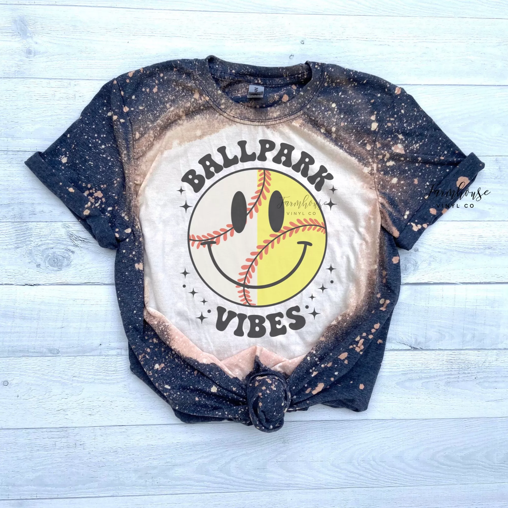 Ballpark Vibes Softball Baseball Shirt