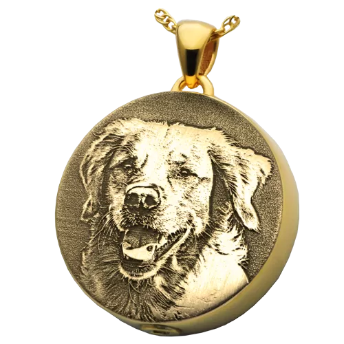 B&B 3D Photo Round Pendant