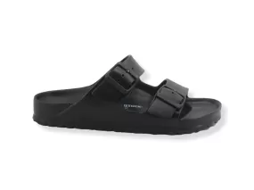 BIRKENSTOCK Arizona Eva Ciabatta Fibbie Donna Black 0129423