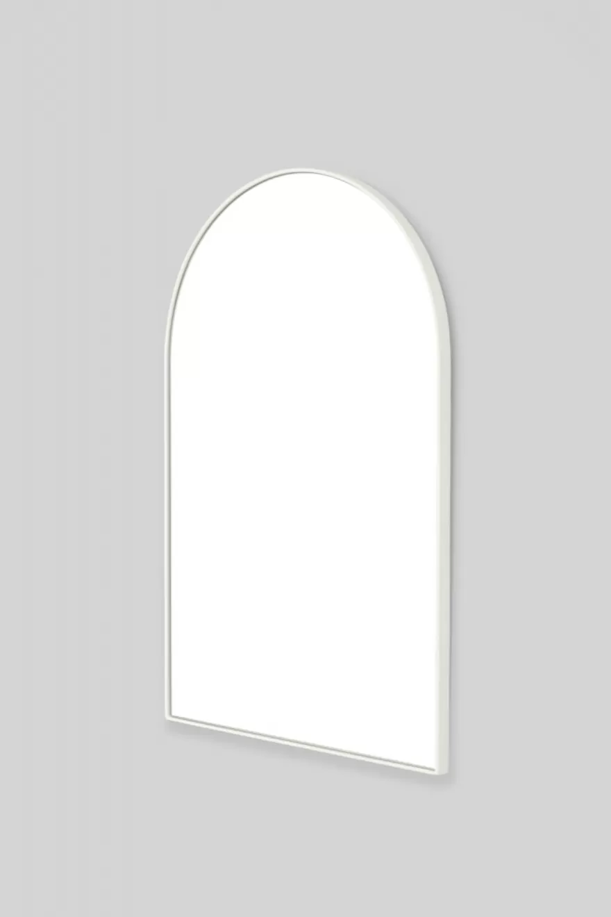 Bjorn Arch Mirror, White