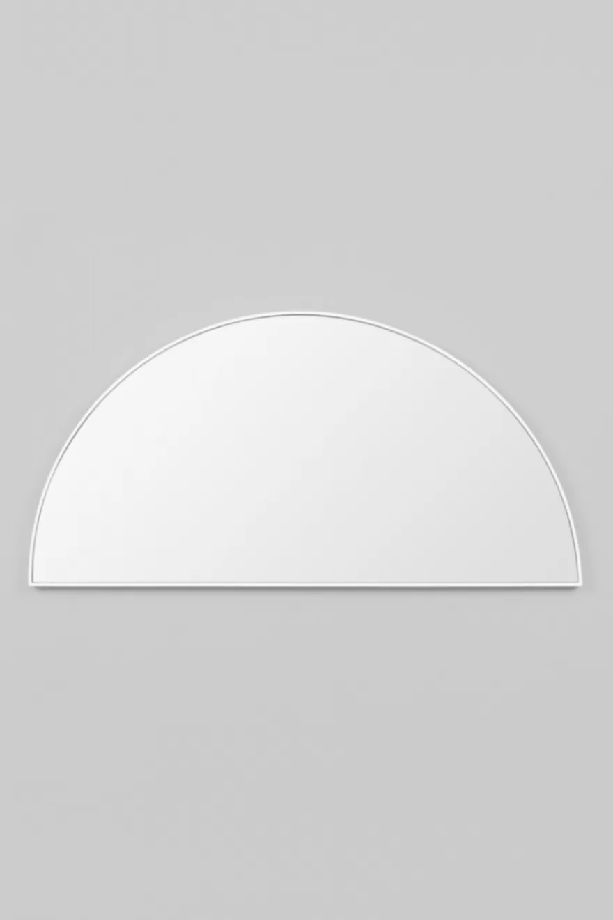 Bjorn Arch Mirror, White