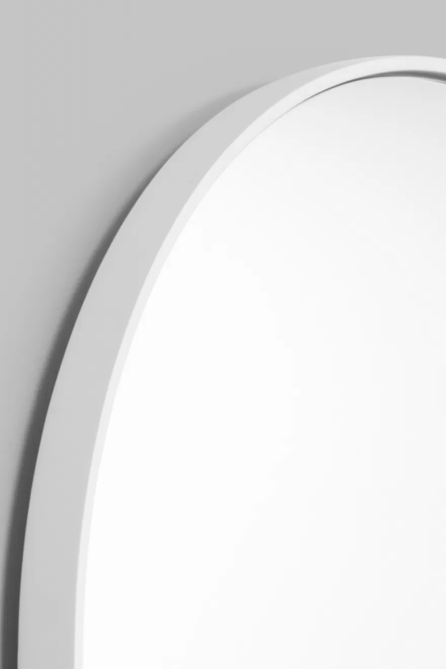 Bjorn Arch Mirror, White