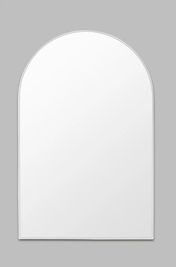 Bjorn Arch Mirror, White