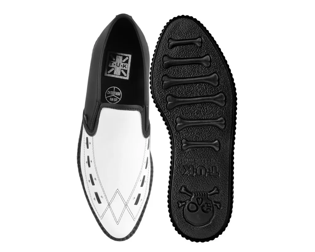 Black & White Slip-On Creeper