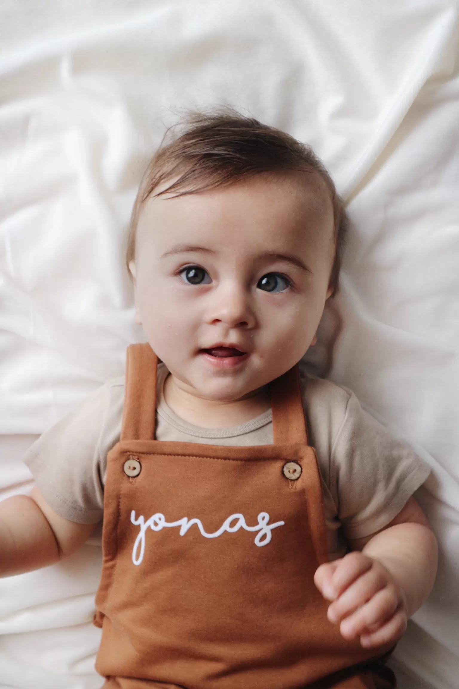 Caramel PERSONALISED Dungarees