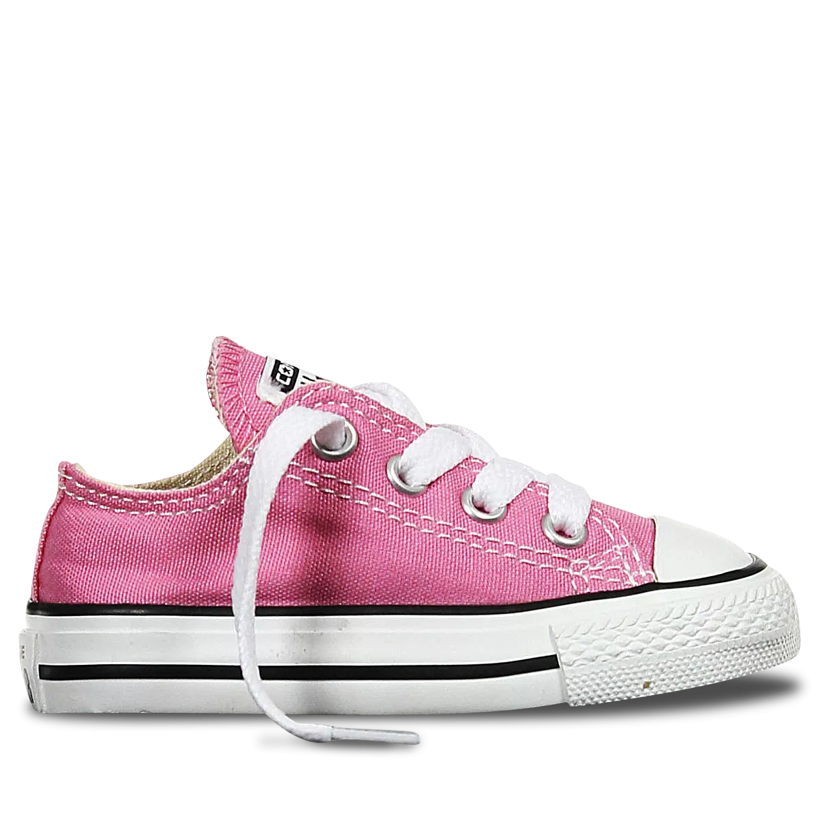 Chuck Taylor All Star Toddler/ Infant (White, Pink & Black)