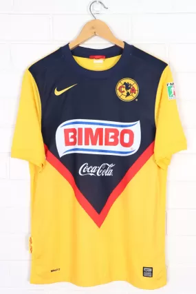 Club America 2009/2010 NIKE Home Soccer Jersey (S)