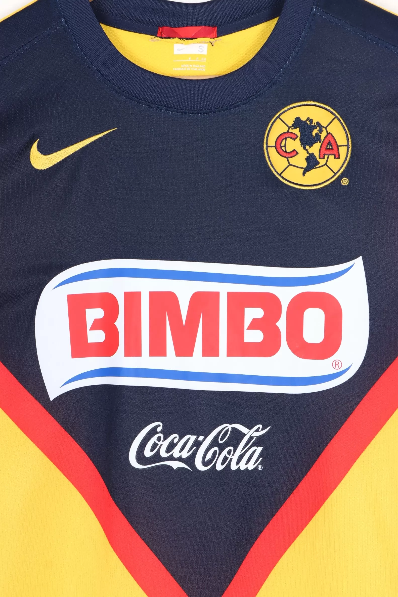 Club America 2009/2010 NIKE Home Soccer Jersey (S)