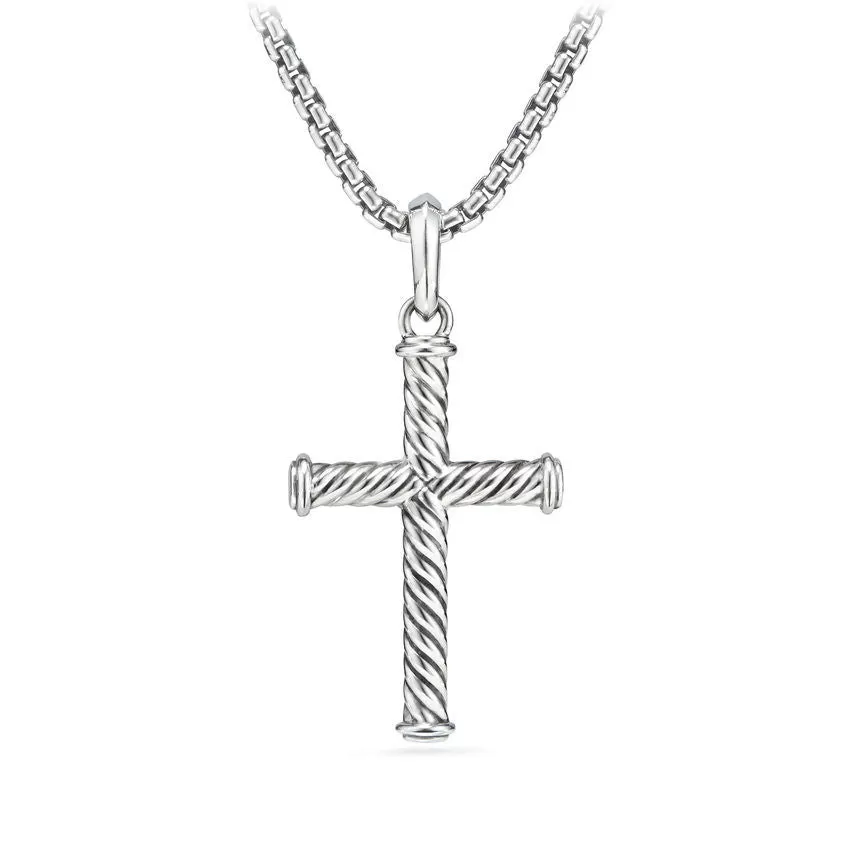 David Yurman Unisex Cable Cross