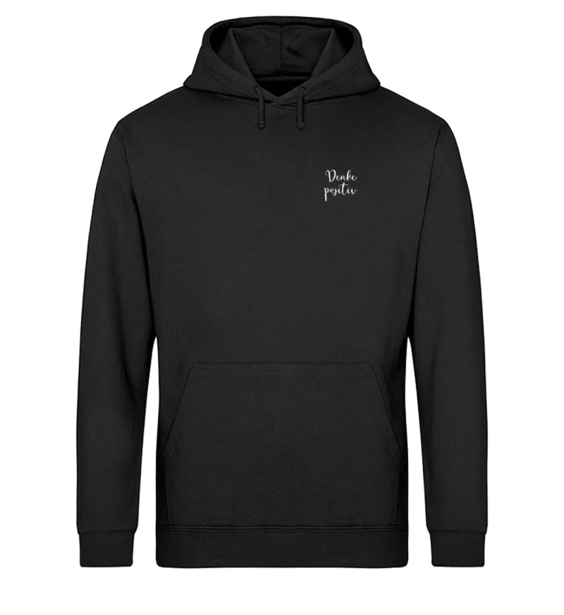 Denke positiv Bio Hoodie Unisex