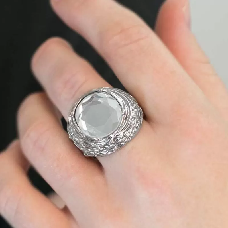 Did Somebody Say Sparkle White Gem Ring