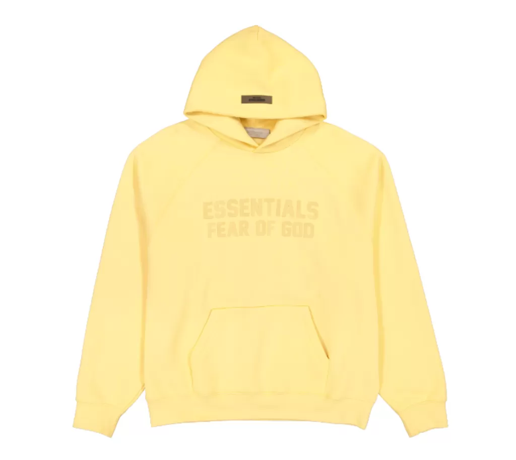 ESSENTIALS Pullover Hoodie 'Light Tuscany' SS23