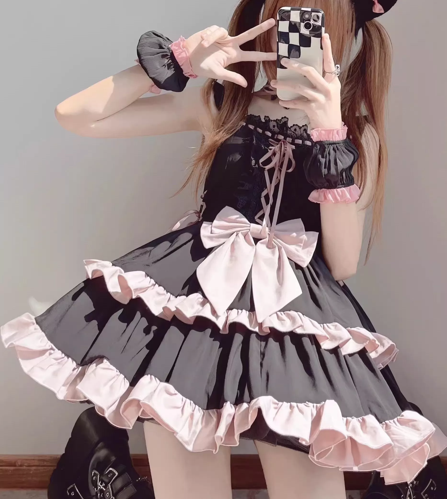 Fashion Lolita Bowtie Dress PN6534