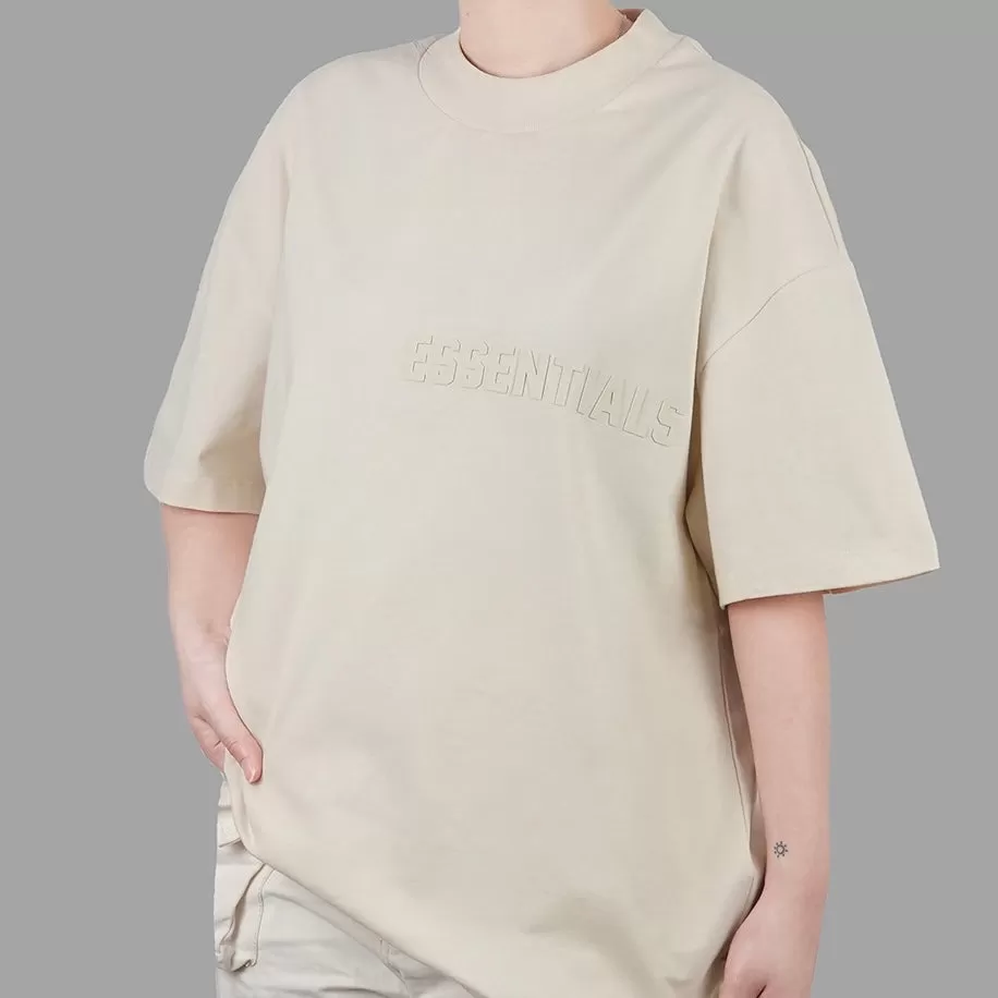 FEAR OF GOD Essentials Felt Logo Tee Shell