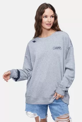 Football Champagne Roadtrip Sweatshirt | Heather