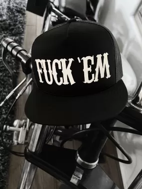 FUCK ‘EM BLACK HAT