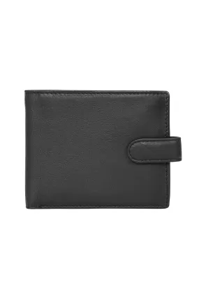 Genuine Leather Black Brown Wallet