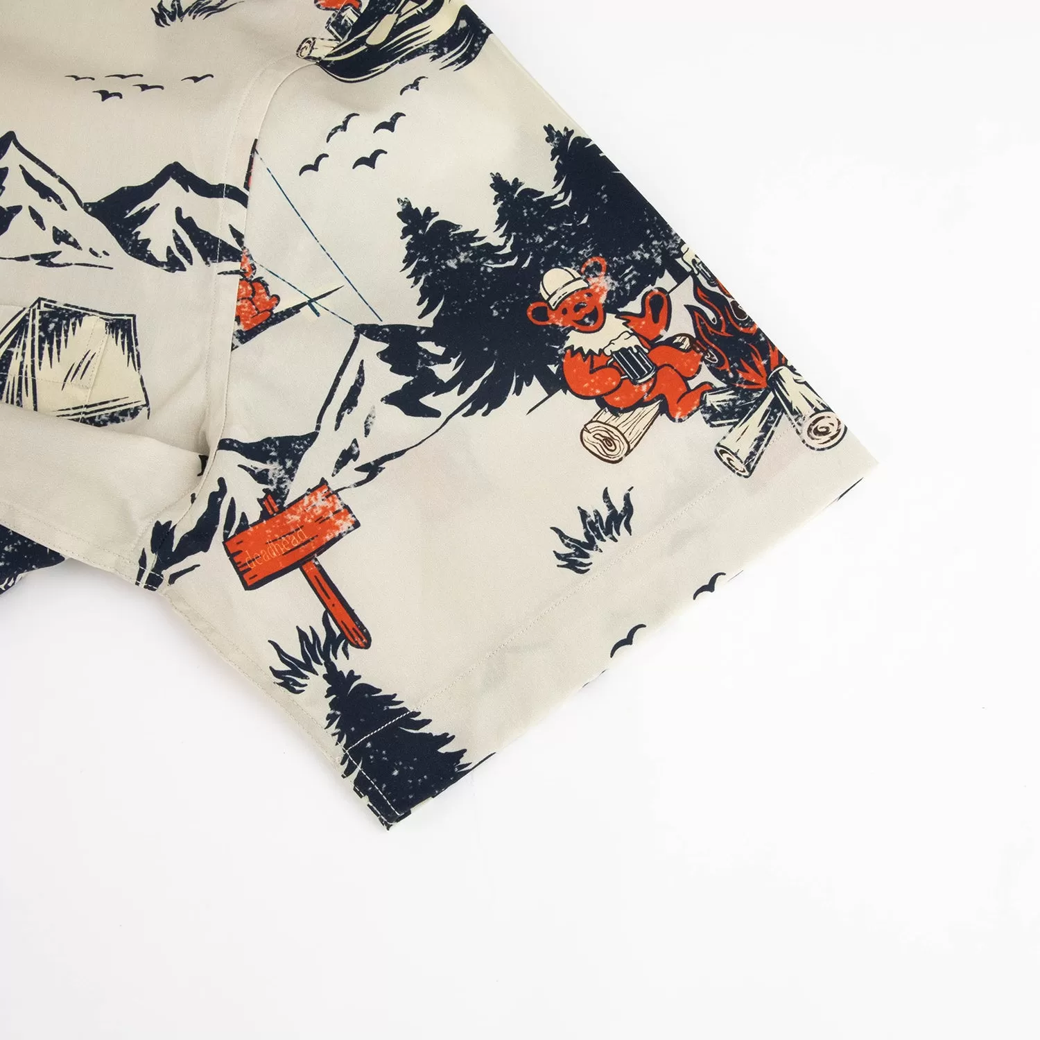 Grateful Dead | Classic Button Down | Camping Bears