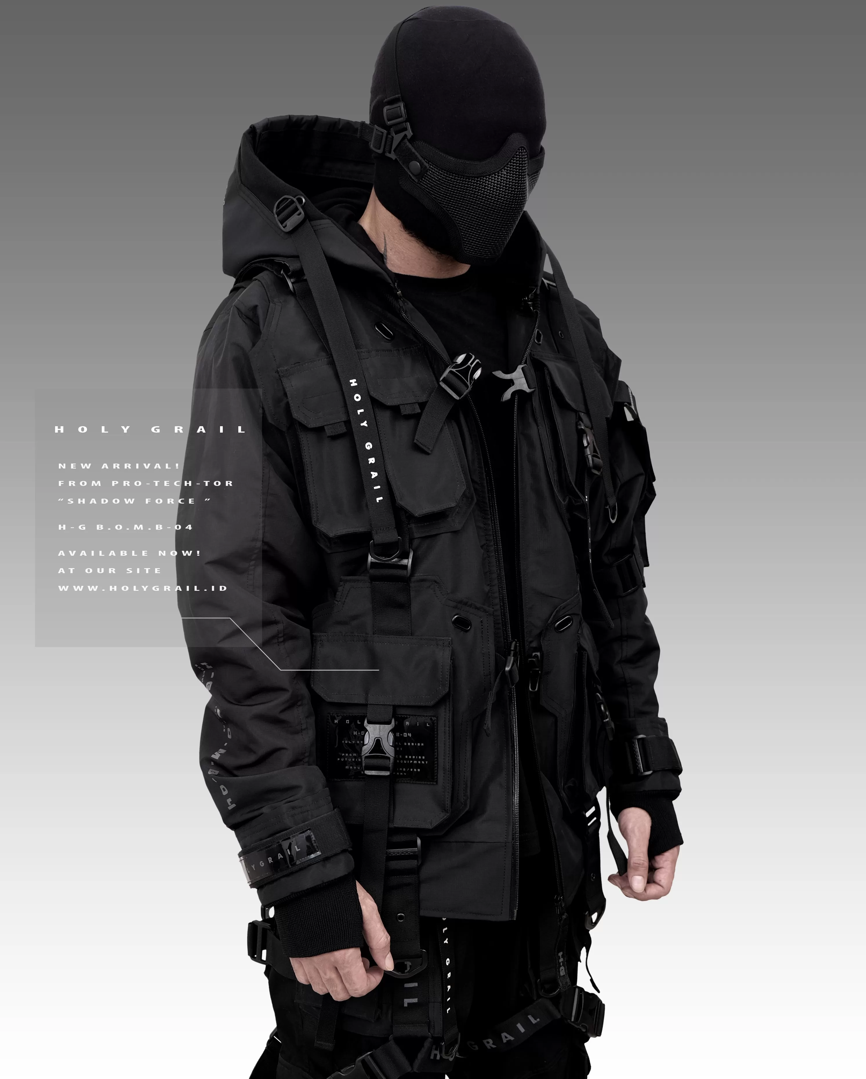 H-G B.O.M.B-04/BLCK ( LAST STOCK !! )