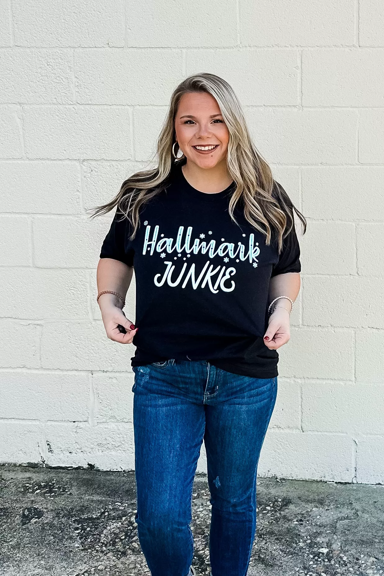 Hallmark Junkie Graphic Tee, Black