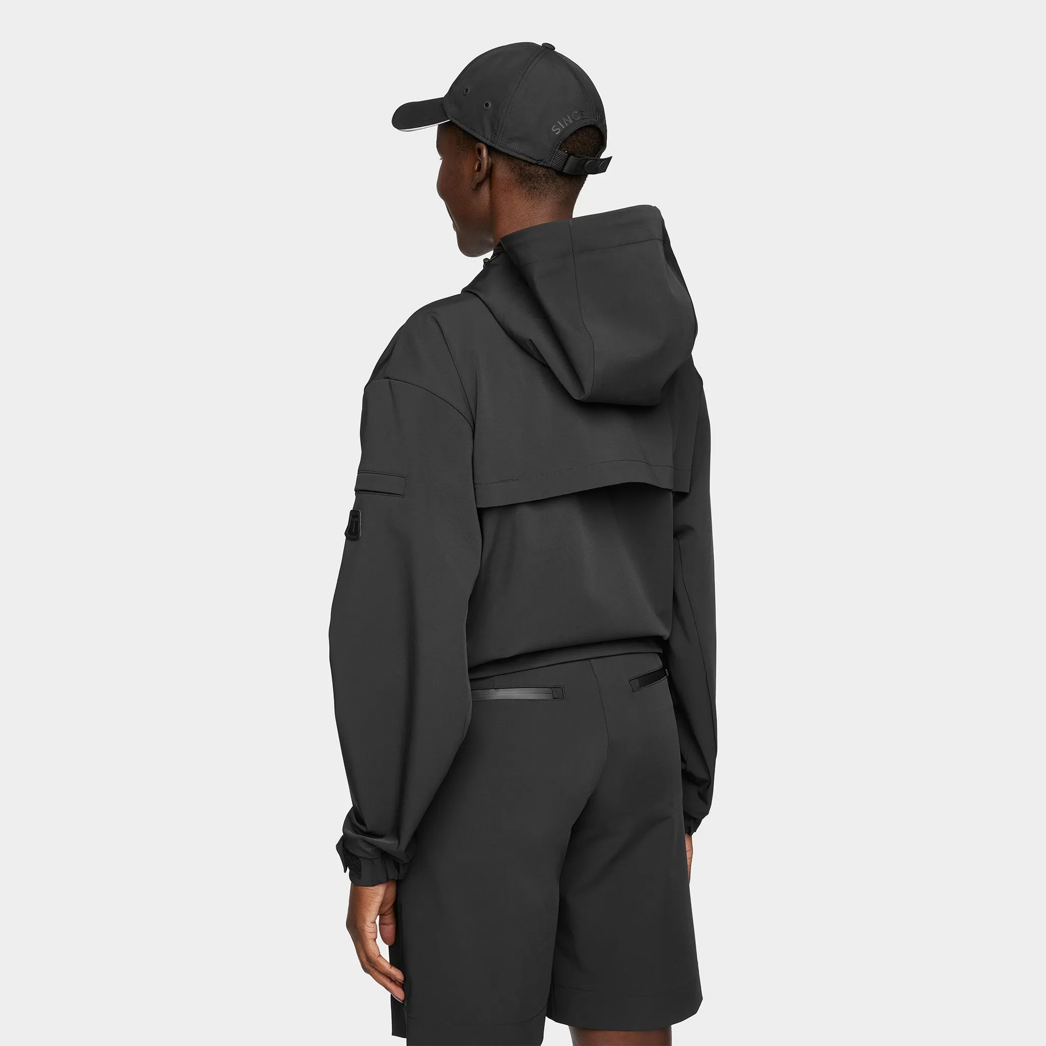 Hooded Tech Travel Jacket