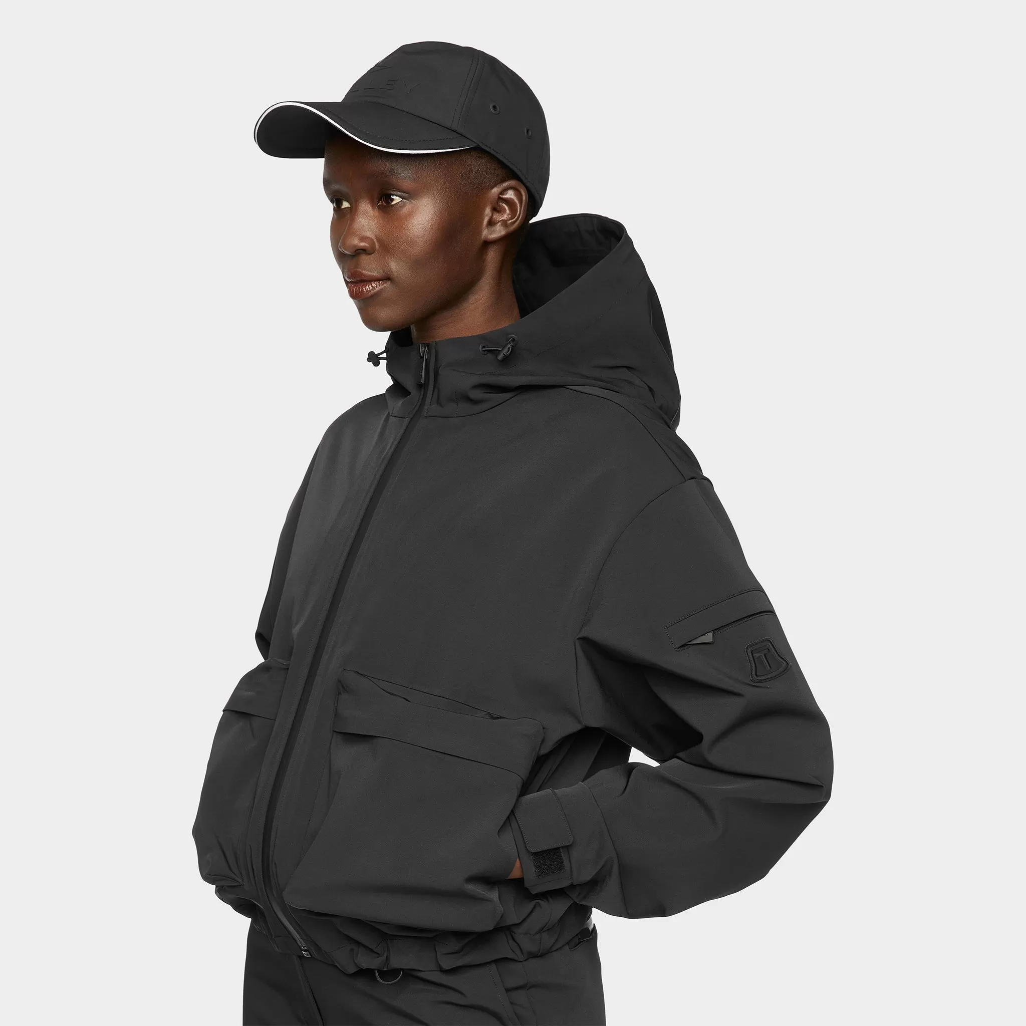 Hooded Tech Travel Jacket