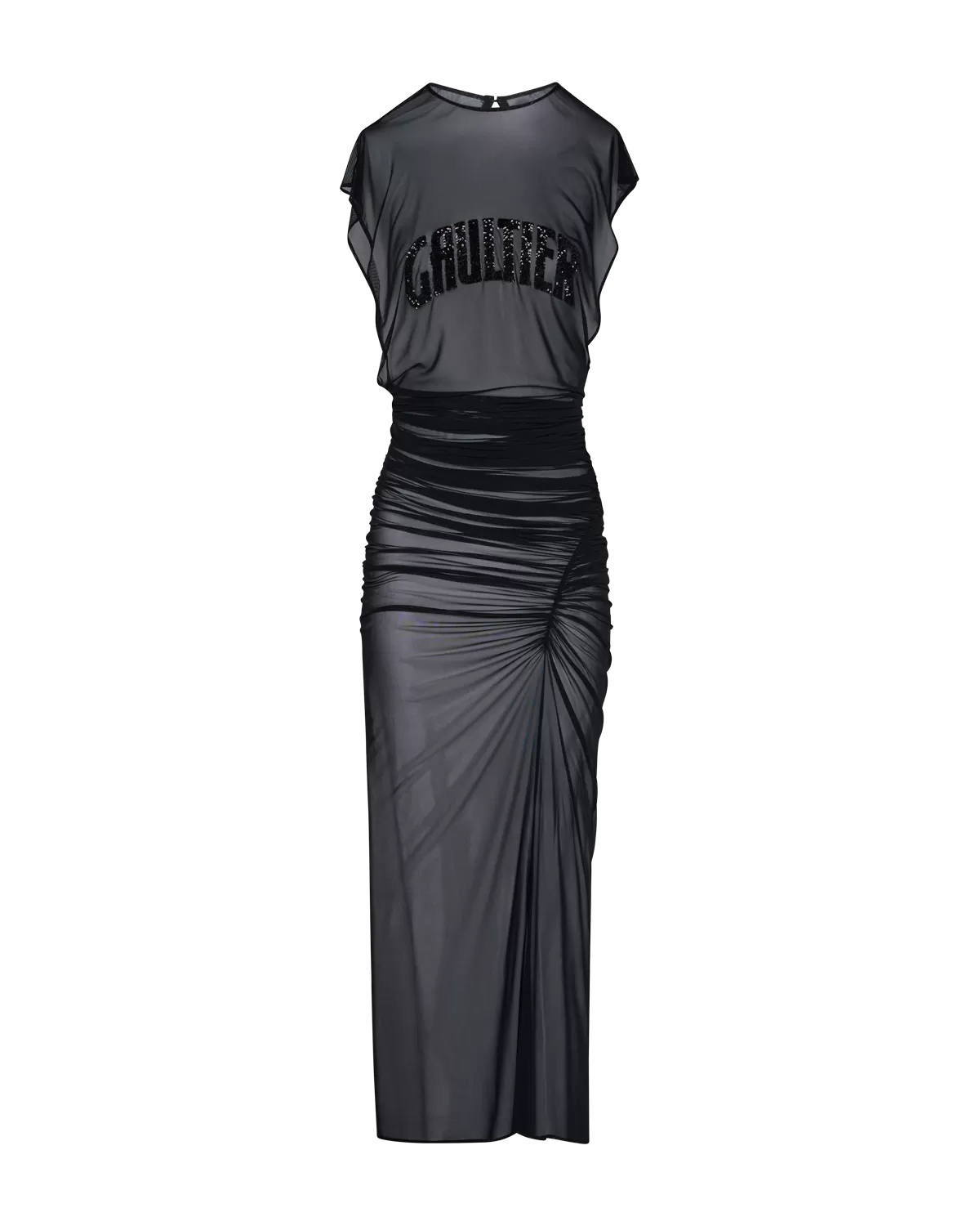 JEAN PAUL GAULTIER TRES - GAULTIER TULLE DRESS in BLACK