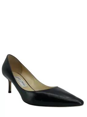 Jimmy Choo Romy Leather Pumps Size 7.5