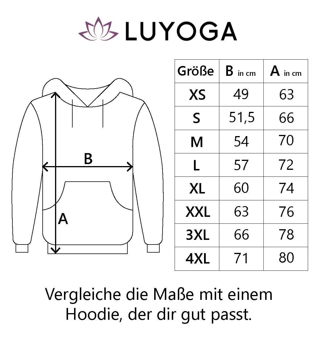 Karma regelt das Bio Hoodie Unisex