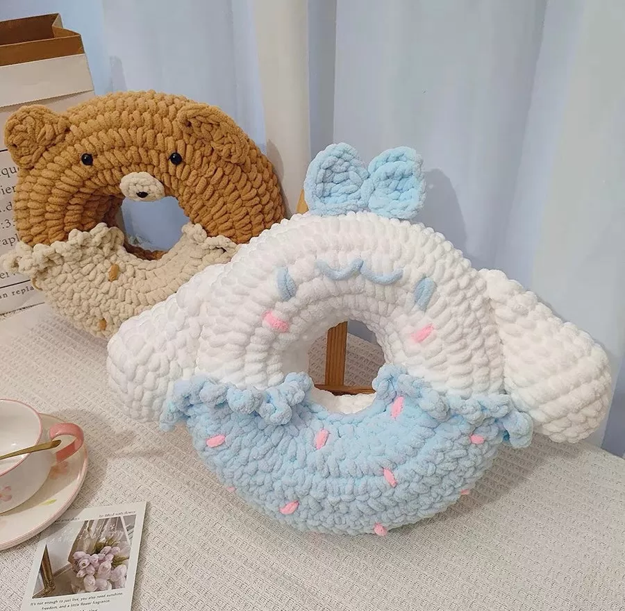 Kawaii DIY Donuts Pillow PN6621