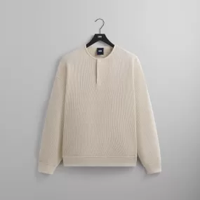 Kith Waffle Atkins Pullover - Muslin