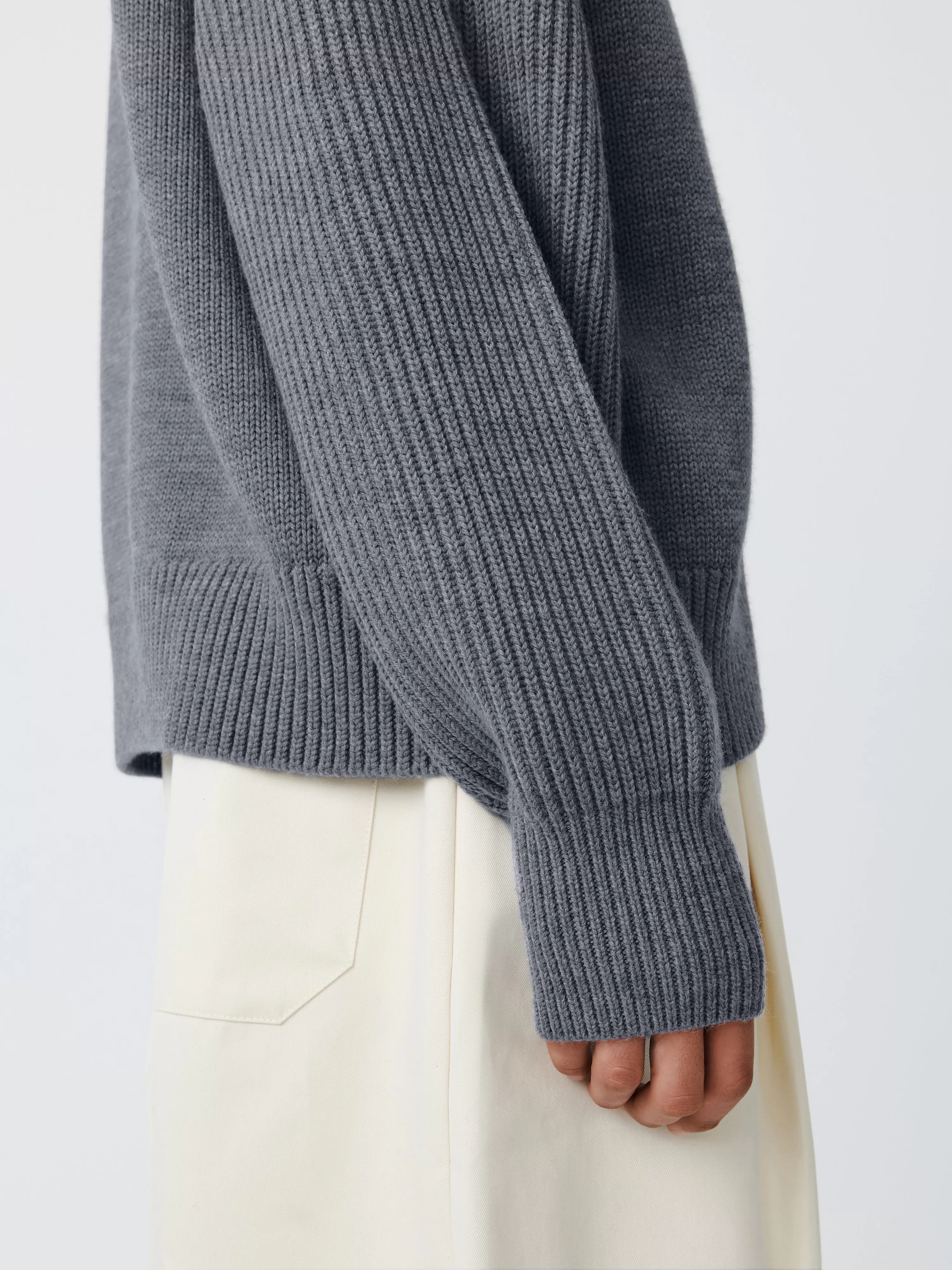 Michel Knit in Cadet Grey