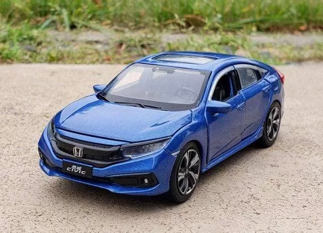 Nicce 1:32 HONDA CIVIC Diecasts Toy Vehicles Metal Car Model Sound Light Collection Car Toys For Children Christmas Gift