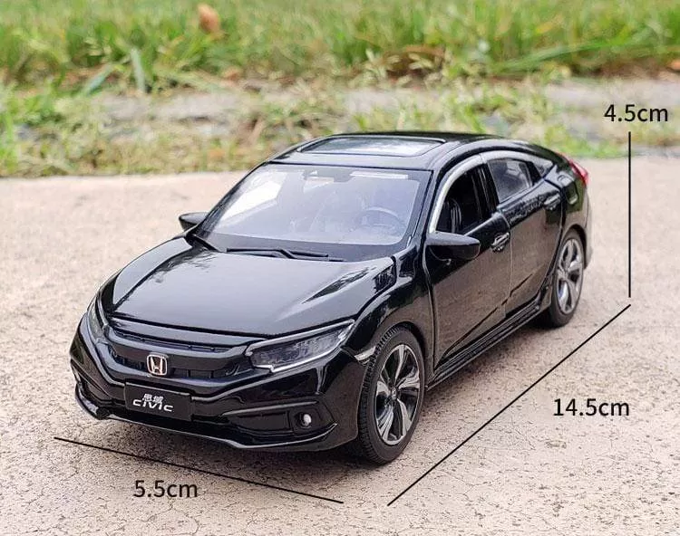 Nicce 1:32 HONDA CIVIC Diecasts Toy Vehicles Metal Car Model Sound Light Collection Car Toys For Children Christmas Gift