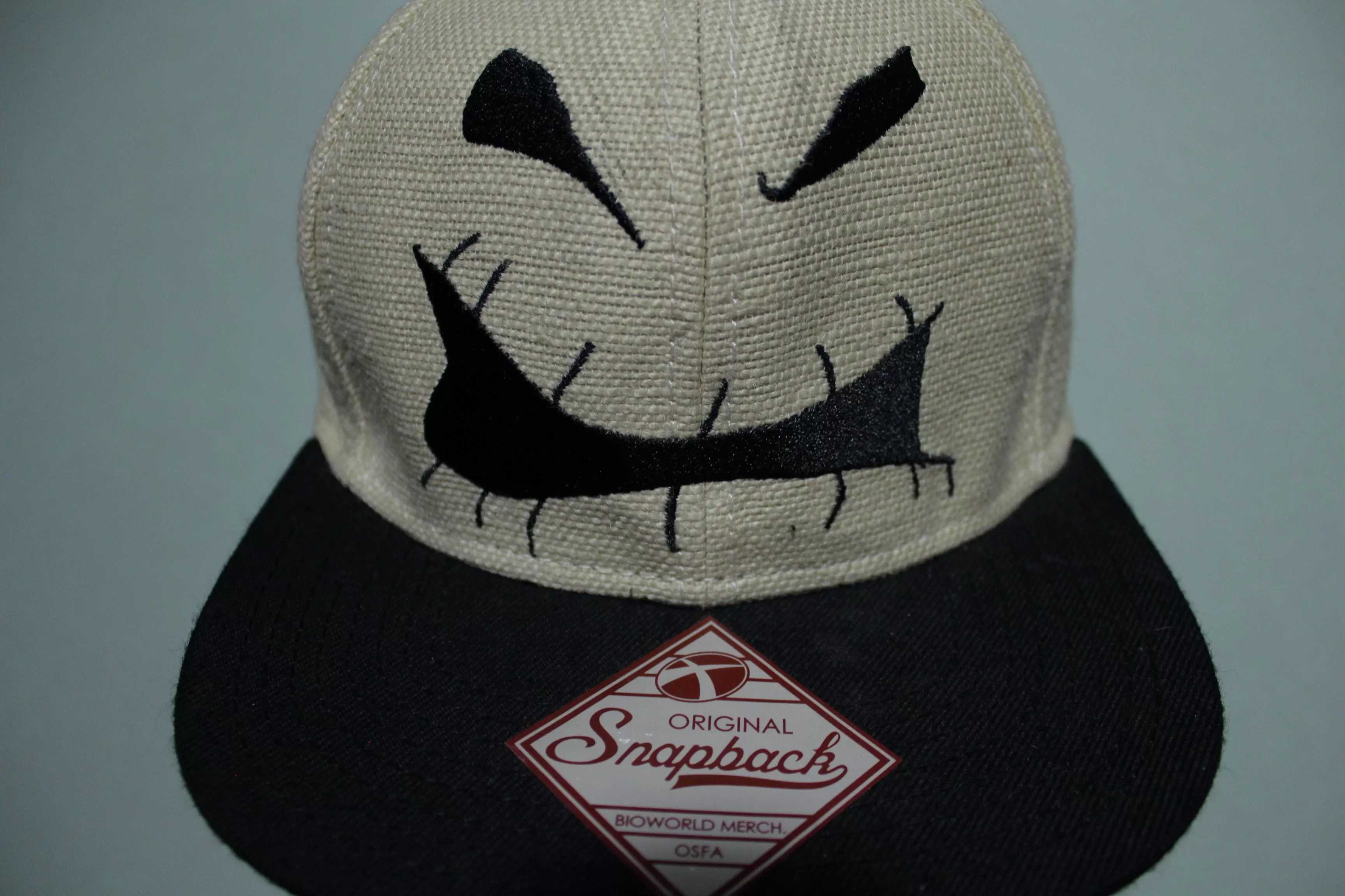 Nightmare Before Christmas Oogie Boogie Vintage 00's Adjustable Back Snapback Hat