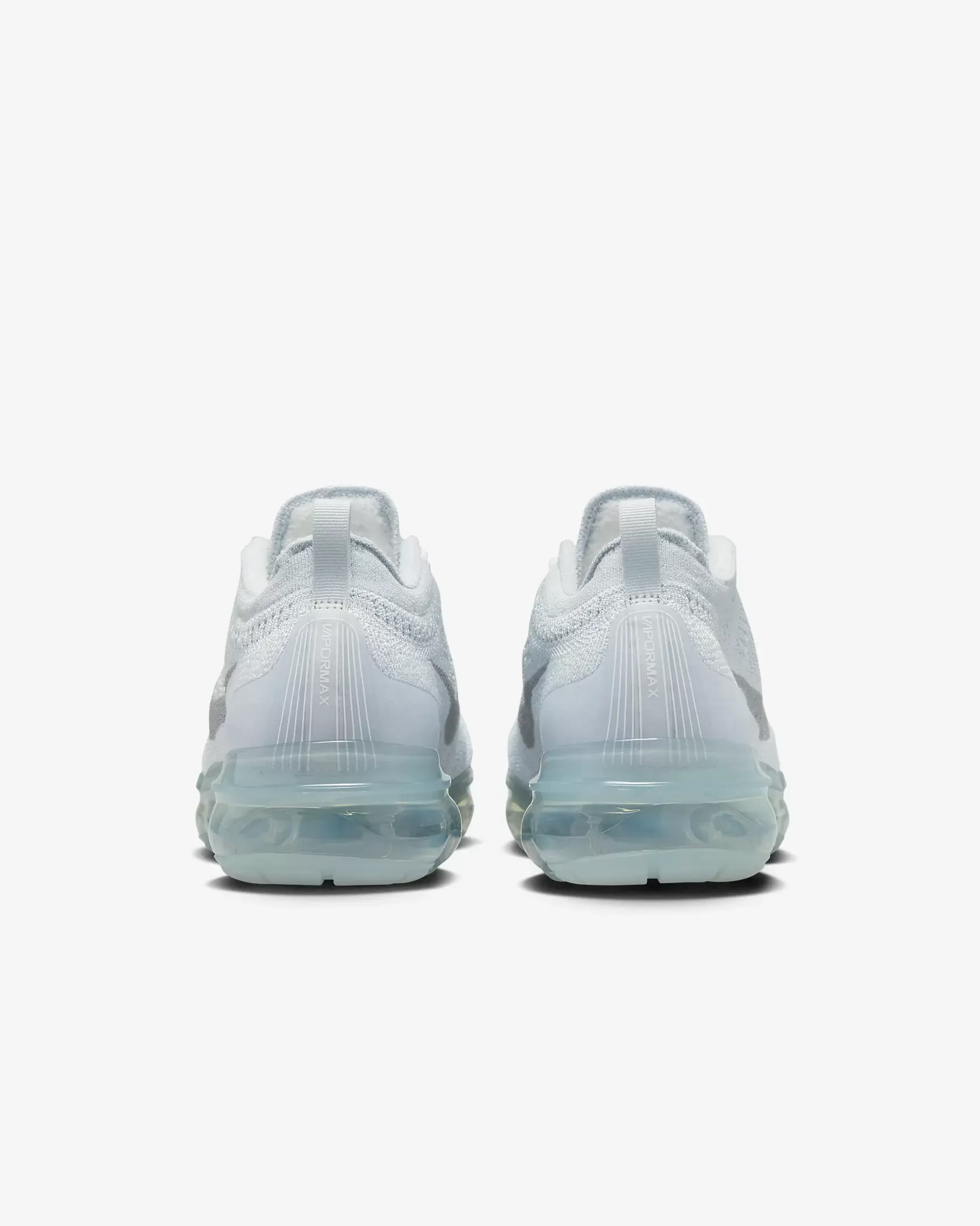 Nike Women's Air VaporMax 2023 Flyknit Shoes - Pure Platinum / White