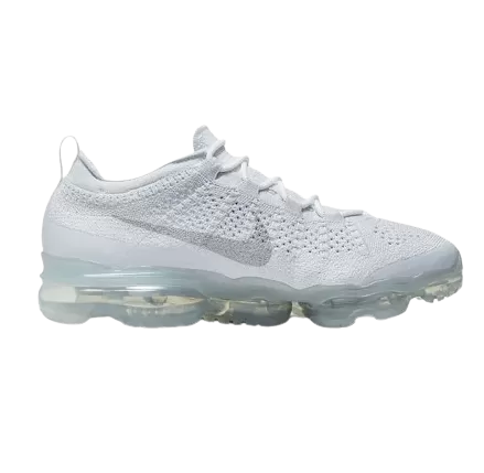 Nike Women's Air VaporMax 2023 Flyknit Shoes - Pure Platinum / White