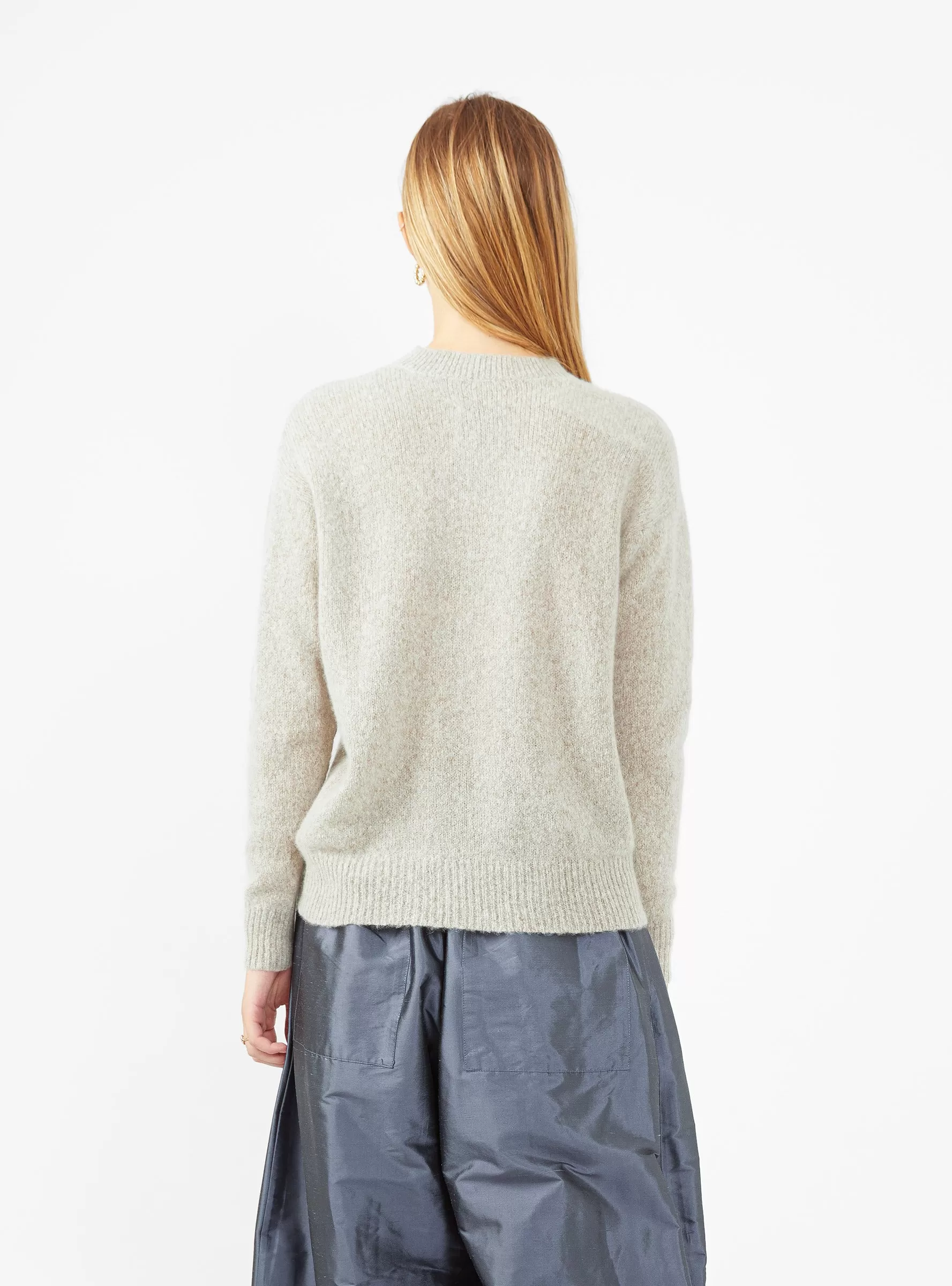 Nimbus Cropped Sweater Light Hazel Brown