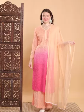 Noorani Viscose Mukaish set