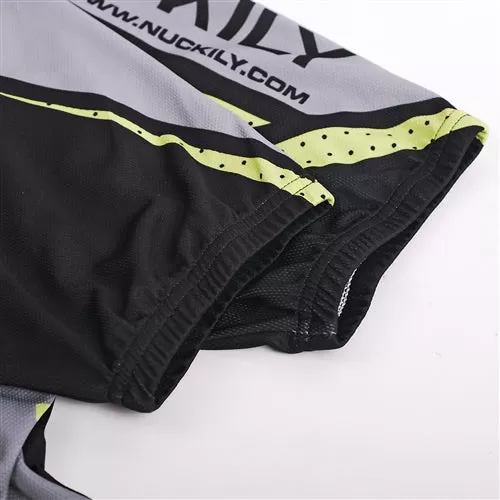 Nuckily Mycycology MA005-MB005 Half Sleeves Jersey and Gel Padded Shorts