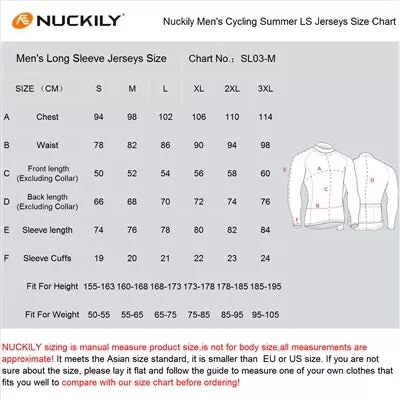 Nuckily Mycycology MH023 Full Sleeves Cycling Jersey - Red