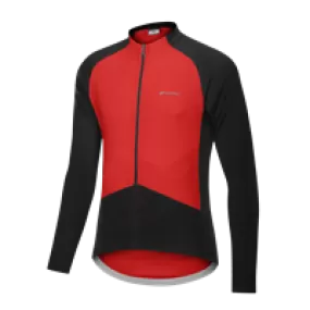 Nuckily Mycycology MH023 Full Sleeves Cycling Jersey - Red