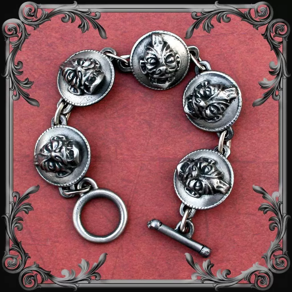 Pazuzu Medallion Bracelet