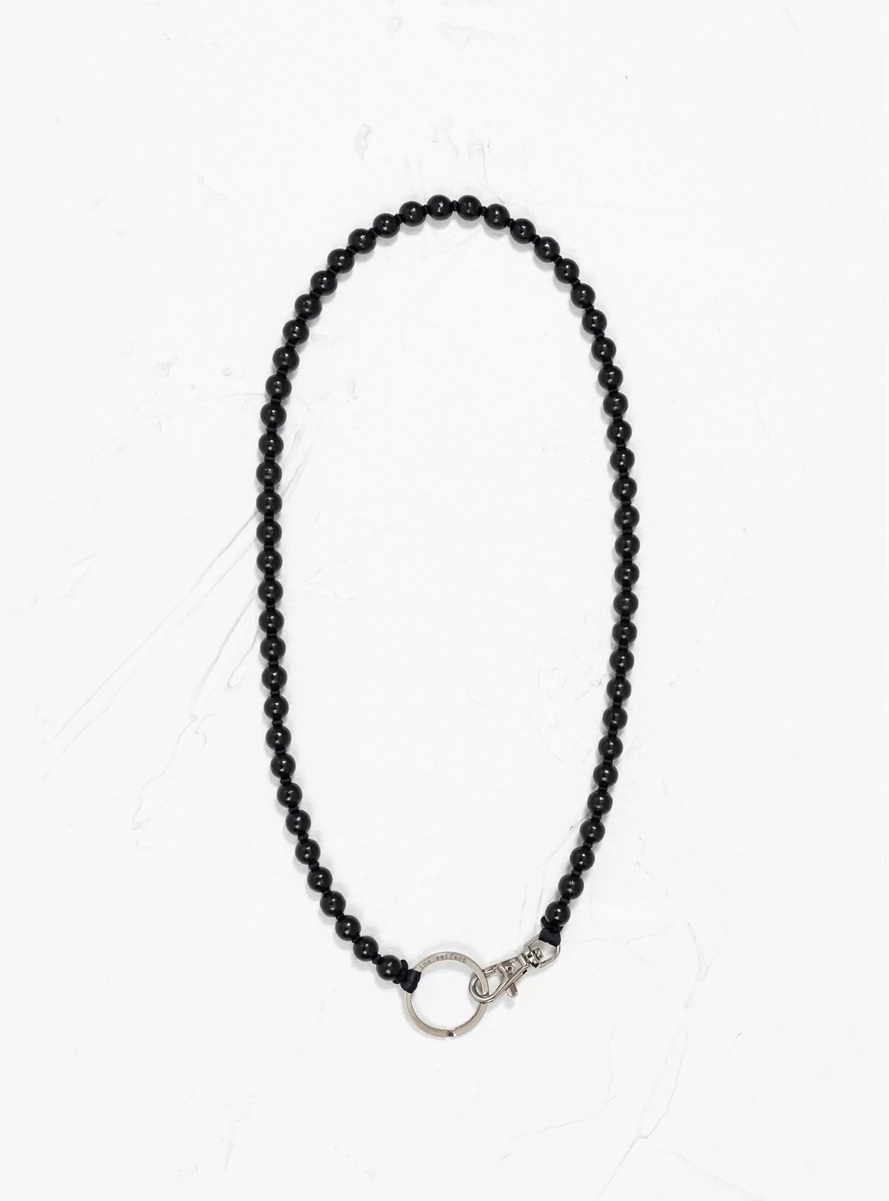 Pearl Long Keyholder Black